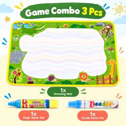Water Doodle Mat - Easy, mess-free fun